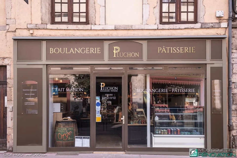 Rénovation d'une boulangerie — photo du chantier