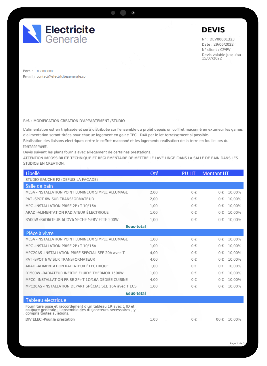 Estimation de votre projet de rénovation avant de réaliser les travaux